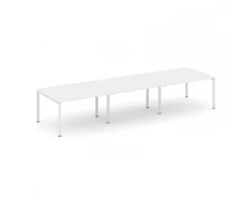 Стол переговорный на П-образном каркасе 60 мм 4410x1180x750 Style Project images