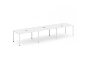 Стол переговорный на П-образном каркасе 60 мм с лючком 4410x980x750 Style Project images