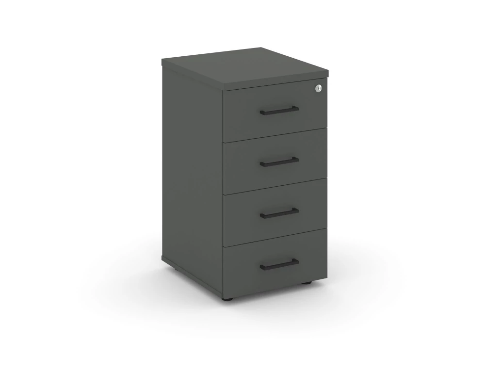 Тумба опорная/приставная с ящиками 416x460x750 Style Project