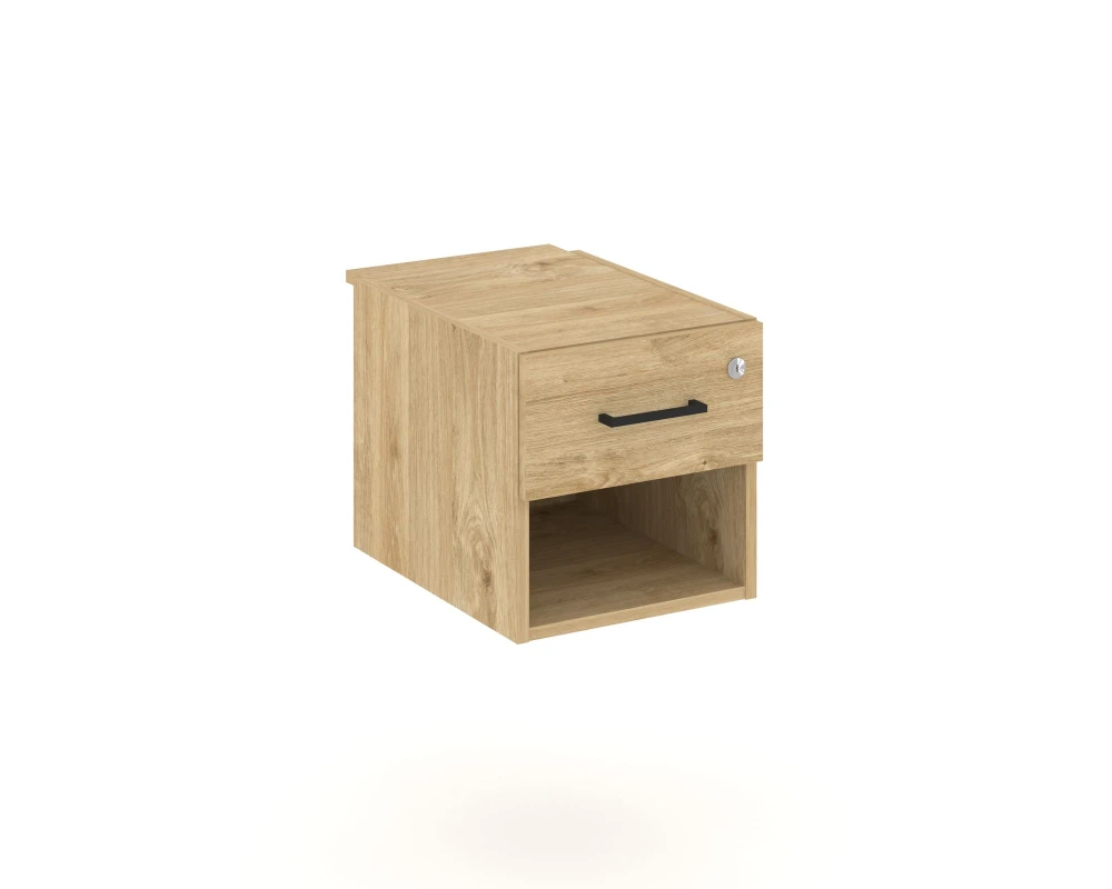 Тумба с 1 открытой нишей и 1 ящ. 343x607x356 Стайл Проджект / Style Project