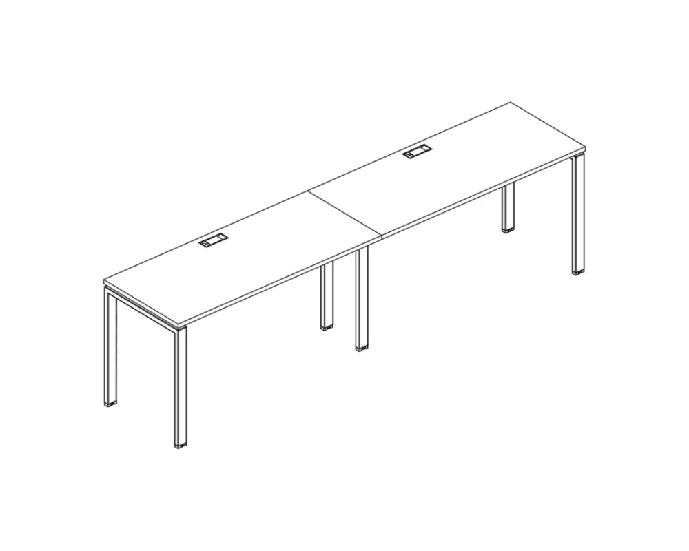 Рабочая станция каркасе UNO (2х160) A4.PRO