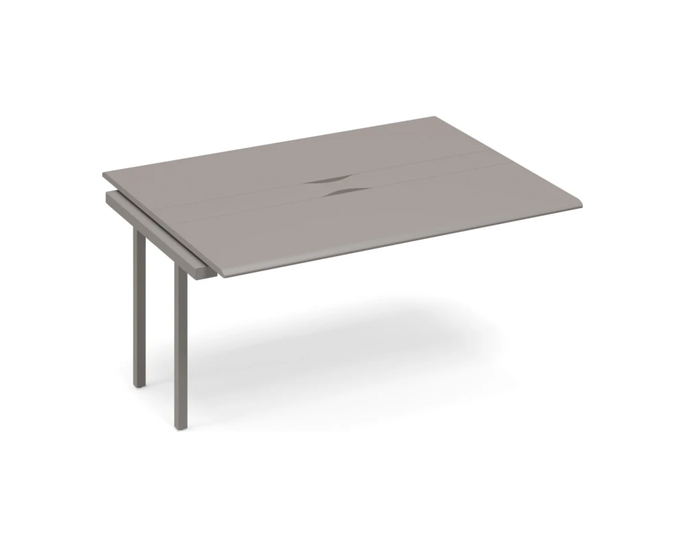 Секция стола для переговоров с кабель-каналом METAL 160x124x75,6 Time Metal