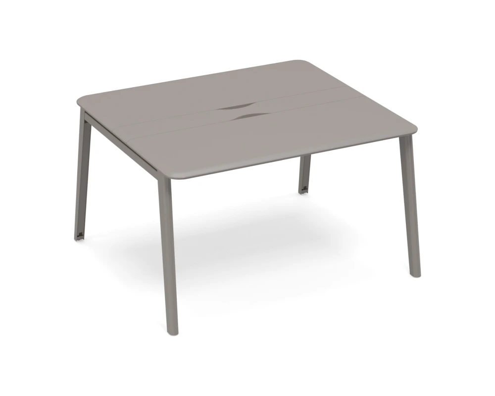 Стол для переговоров с кабель-каналом METAL 140x124x75,6 Time Metal