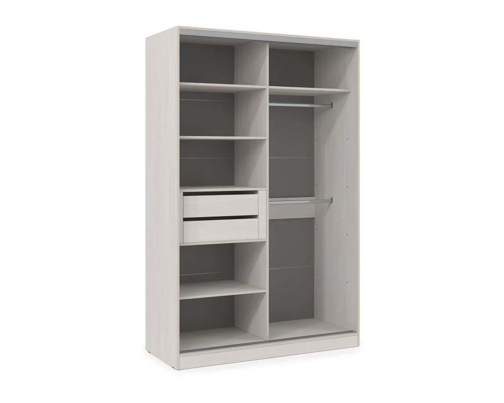 Шкаф-купе 2-дверный (1204*600*2201) ШКДЗ.12.7 Comfort