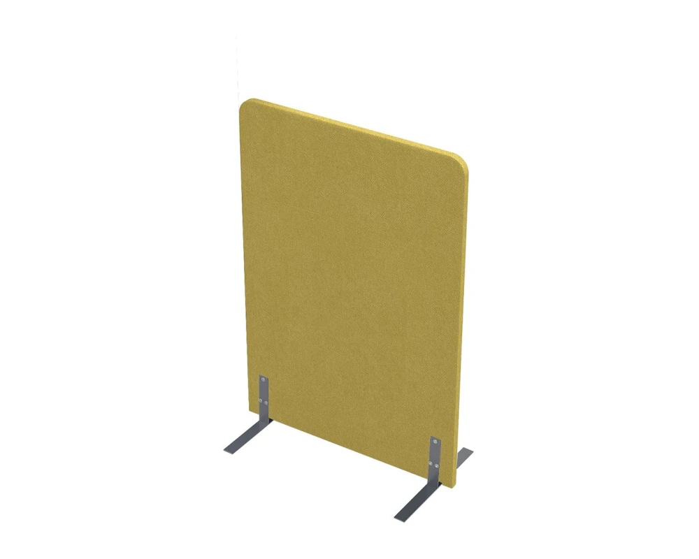 Акустическая мобильная перегородка на стационарных опорах (800*450*1200) 011.МПО.8012 SOFToffice