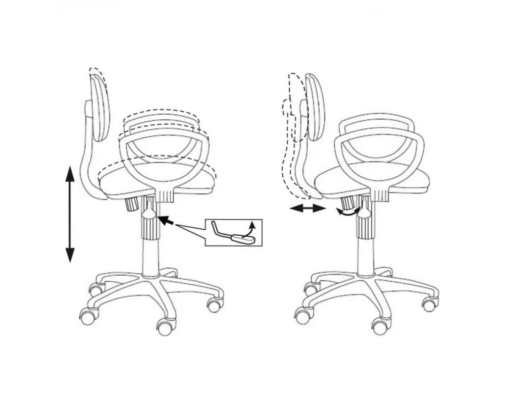 Кресло Бюрократ CH-213AXN