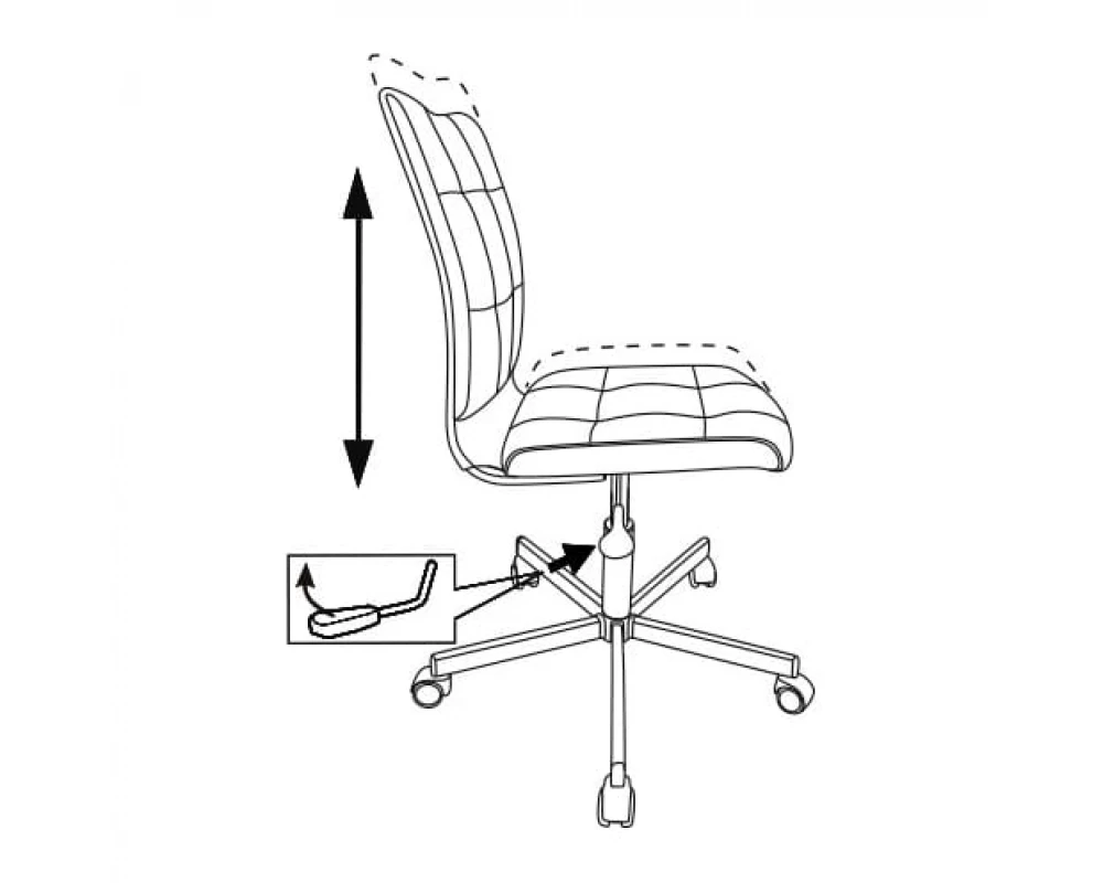 Кресло Бюрократ CH-330M/VELV