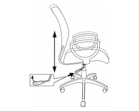 Кресло Бюрократ CH-599AXSN images