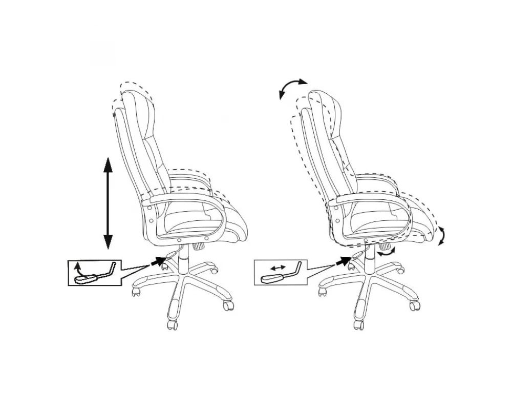Кресло Бюрократ CH-824B