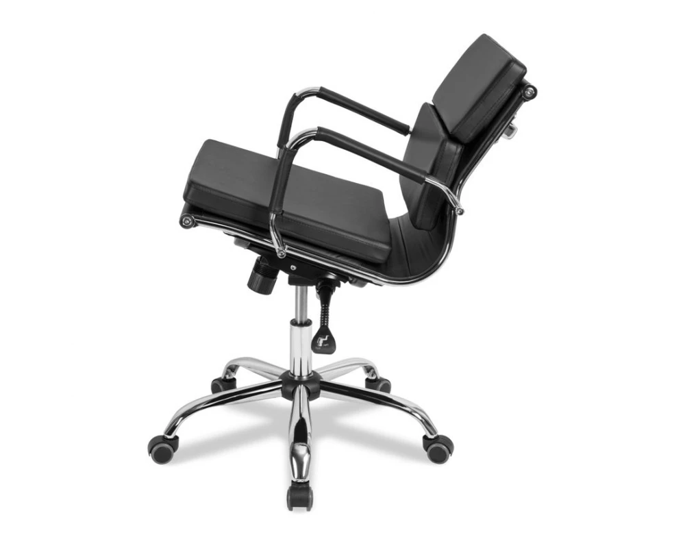 Кресло College CLG-630 LXH-B Экокожа, Черный