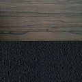Лимба темная MS/Экокожа черного цвета