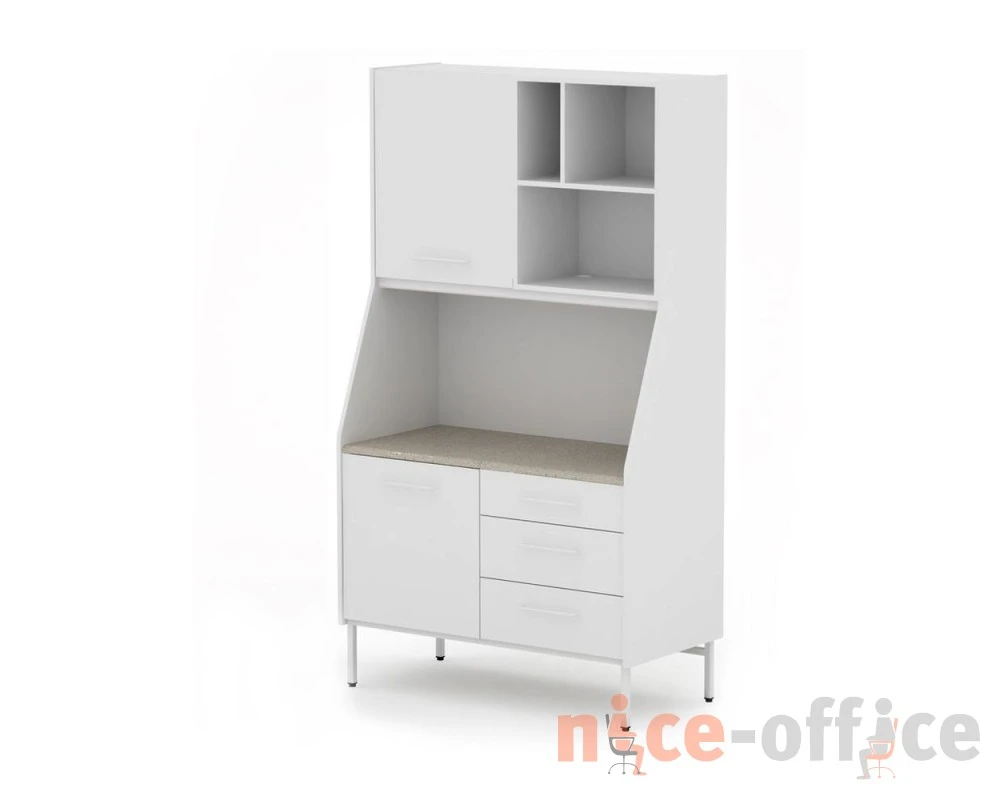 Мини-кухня офисная с модулем под мойку 123,6х60х219,3 Accord