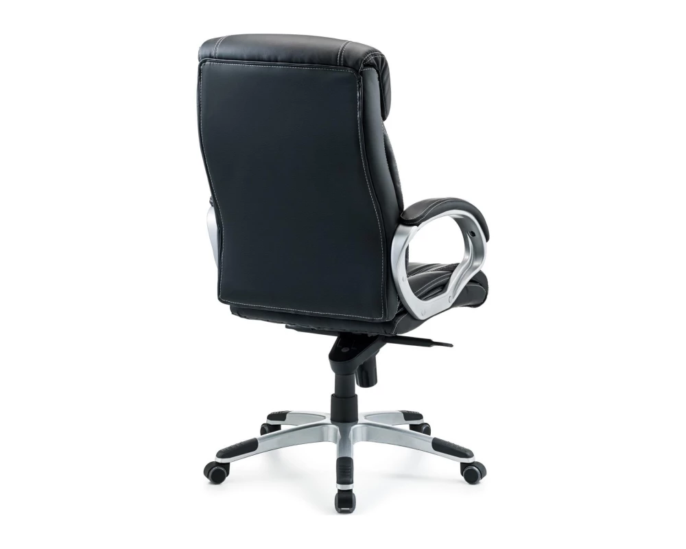 Кресло Albert 2177H Экокожа, Черный