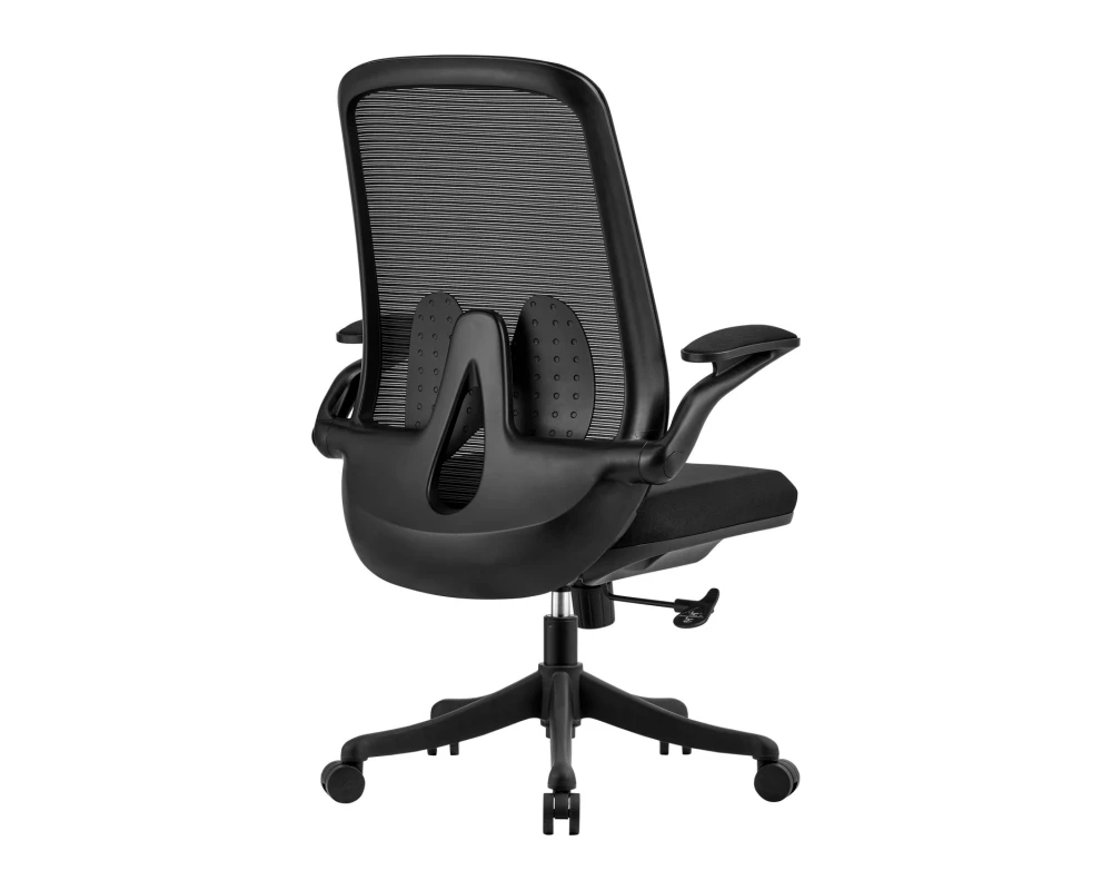 Кресло VIKING-82 MB22 Сетка/Ткань, Черный