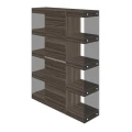 Лимба темная MS/Экокожа черного цвета