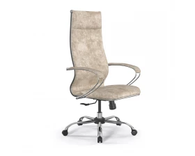 Кресло ErgoLife Set L42 Bravo/подл.118/осн.Synchro 003 Велюр, Бежевый images