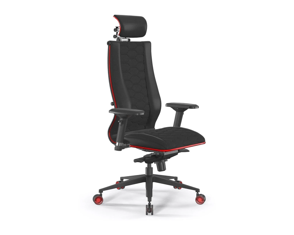 Кресло Samurai B2-44D M06.B11.G22.W28 Сетка/Экокожа, Черный