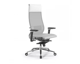 Кресло Samurai L1-64D M06.B32.G11.W04 Сетка/Экокожа, Светло-серый/Белый images