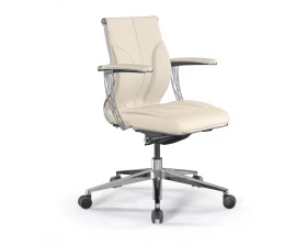 Кресло Samurai S4-11U M26.B32.G25.W03 (подл.2) Экокожа, Молочный images