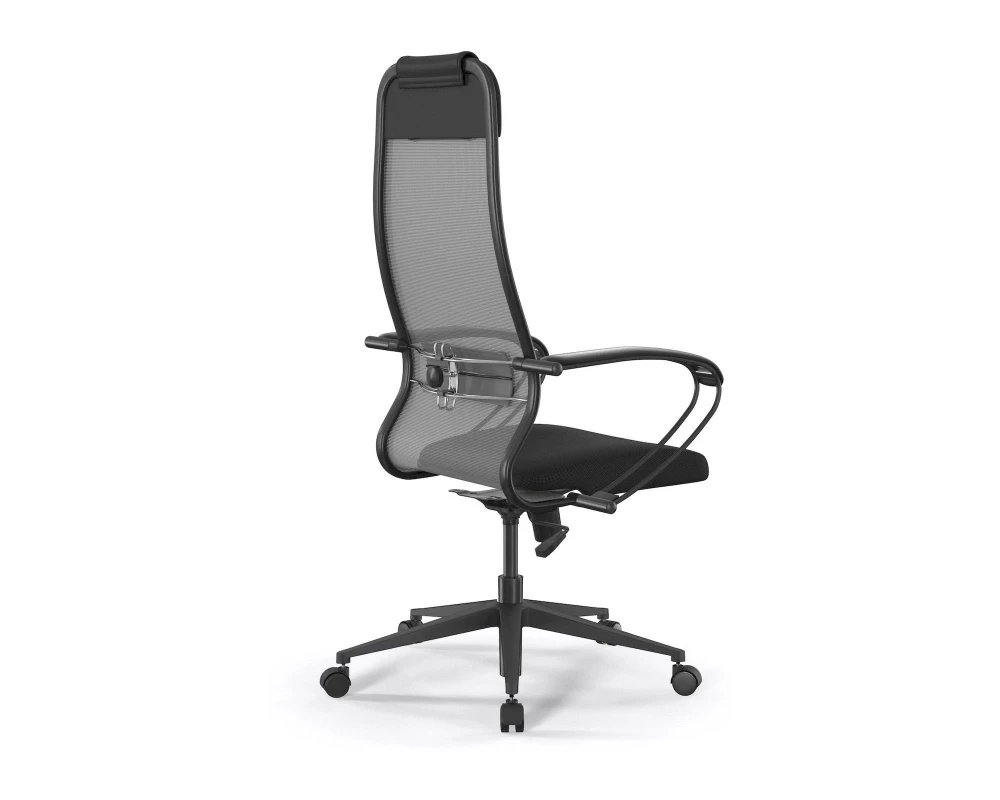 Кресло Sit 10 B1-111K M09.B11.G19.W02 Сетка/Ткань, Серый/Черный