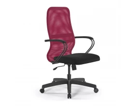 Кресло Sit 8 B2-8K M09.B02.G15.W01 Сетка/Ткань, Красный/Черный images