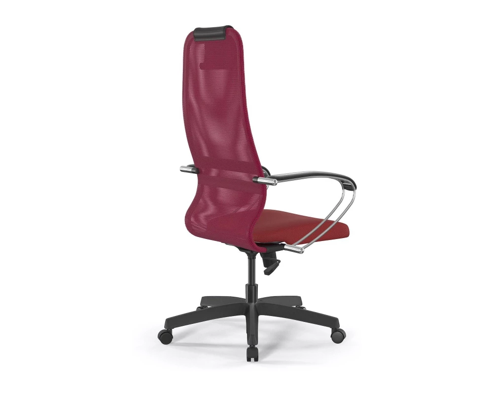 Кресло SU-B-8/подл.131/осн.001 Сетка/Ткань, Красный