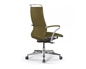 Кресло SynchroSit Well B2-195K M24.B22.G18.W03 Велюр, Оливковый images