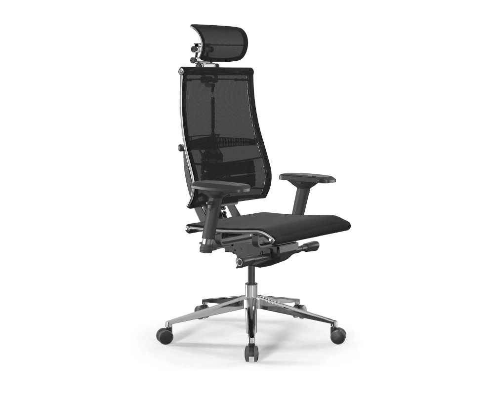 Кресло Y 4DT B2-5D M26.B32.G25.W03 Сетка, Черный