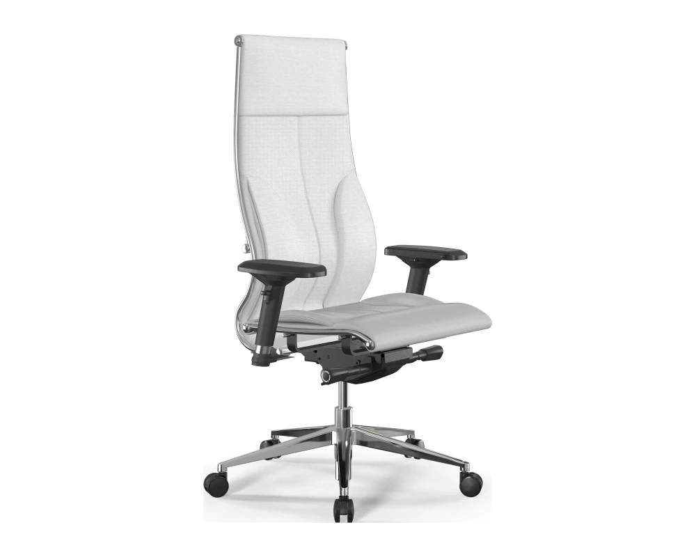 Кресло Samurai L1-10D M26.B32.G25.W03 Экокожа, Белый