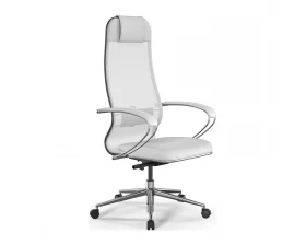 Кресло SynchroSit 10 B1-115K M23.B23.G18.W02 Сетка/Экокожа, Белый images