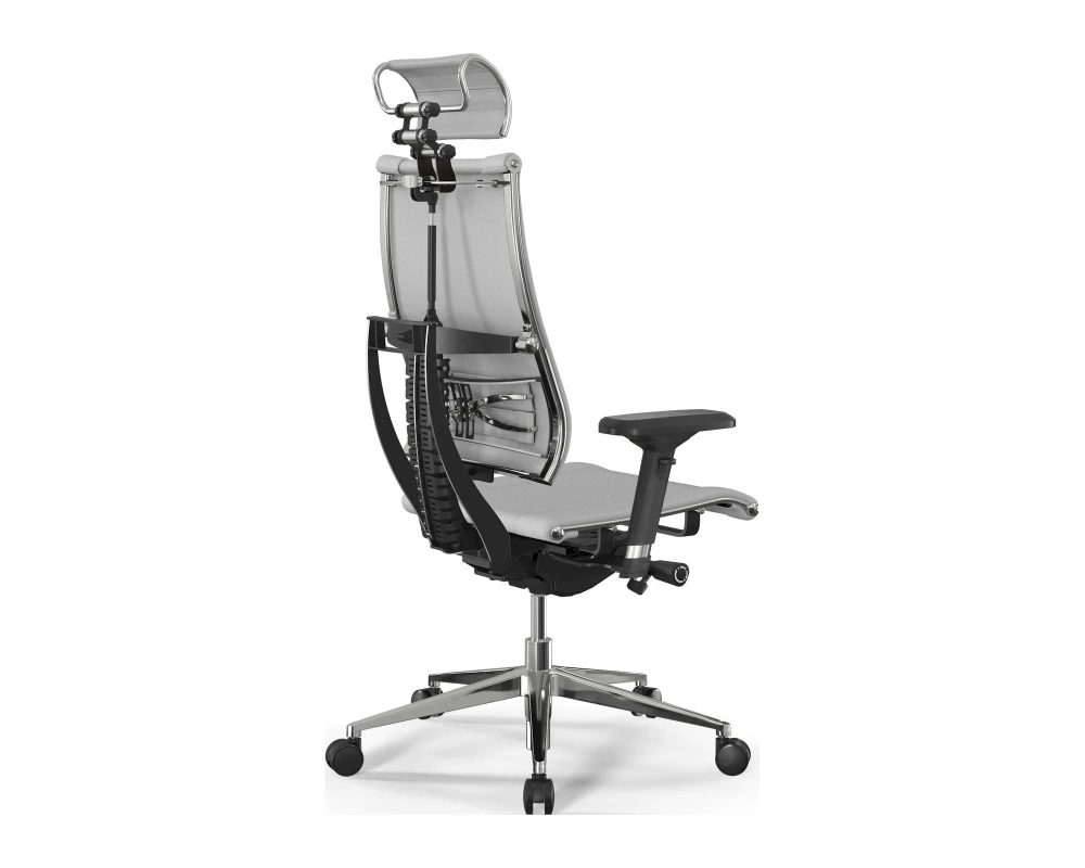 Кресло Y 4DF B2-17D M26.B32.G25.W03 Экокожа, Белый