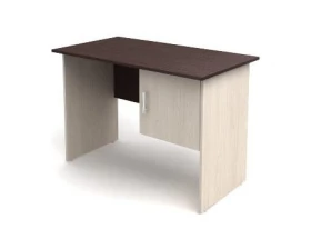 Стол 1-тумбовый с дверкой (1200х600х750) (тумба с права) СК50 Канц images