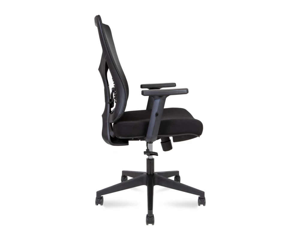 Кресло Norden Asper LB Сетка/ Ткань, Черный