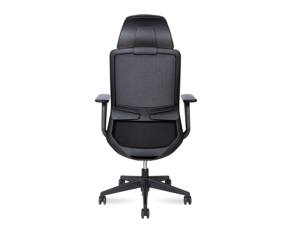 Кресло Norden Como black Сетка/ Ткань, Черный