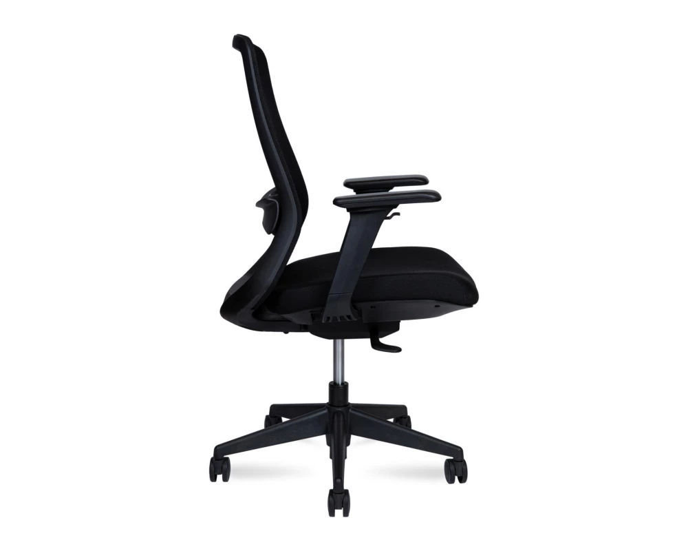 Кресло Norden Como LB black Сетка/ Ткань, Черный