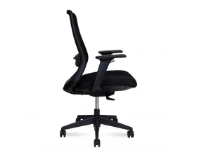 Кресло Norden Como LB black Сетка/ Ткань, Черный images