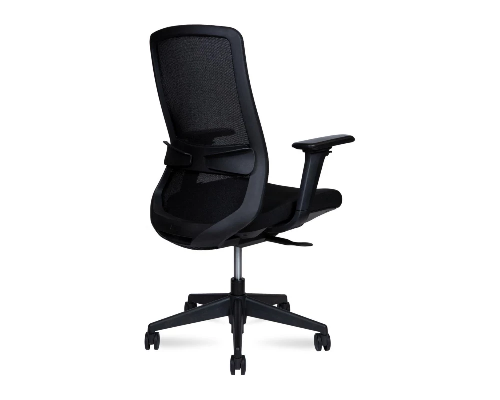 Кресло Norden Como LB black Сетка/ Ткань, Черный