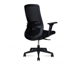 Кресло Norden Como LB black Сетка/ Ткань, Черный images