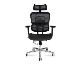 Кресло Norden Kron aluminium black Сетка, Черный images