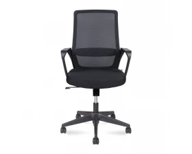 Кресло Norden Pino black LB Сетка/ Ткань, Черный images