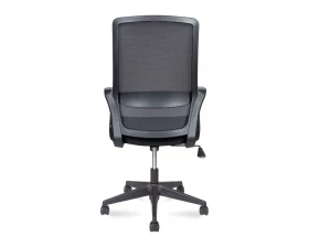 Кресло Norden Pino black LB Сетка/ Ткань, Черный images