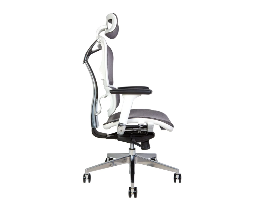 Кресло Norden Хироу / Hero white Сетка, Серый