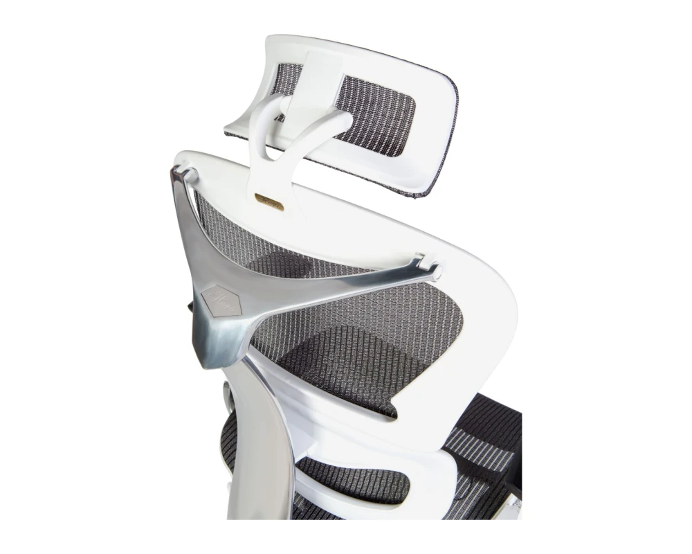 Кресло Norden Хироу / Hero white Сетка, Серый