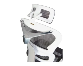 Кресло Norden Хироу / Hero white Сетка, Серый images