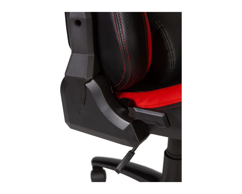 Кресло Norden Lotus PRO carbon Экокожа, Черный/Красный