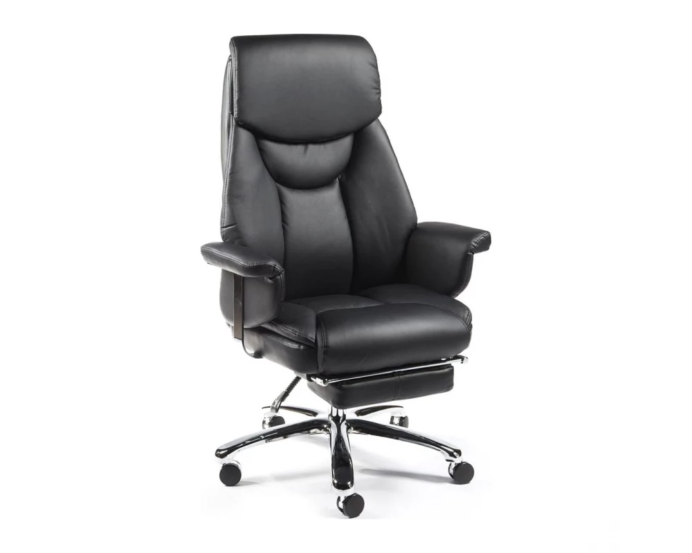 Кресло Norden Парламент Экокожа, Черный