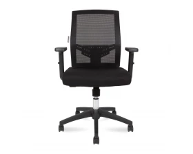 Кресло Norden Торонто LB пластик Сетка/Ткань, Черный images