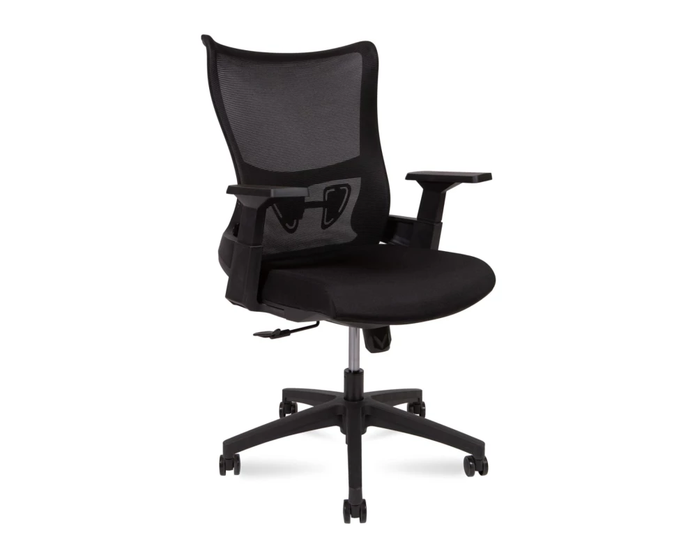 Кресло Norden Wave T LB Сетка/Ткань, Черный