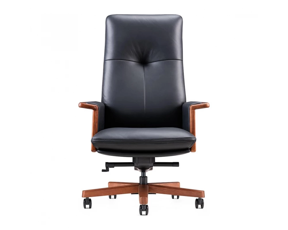 Кресло Norden Vivaldi Натуральная кожа, Черный