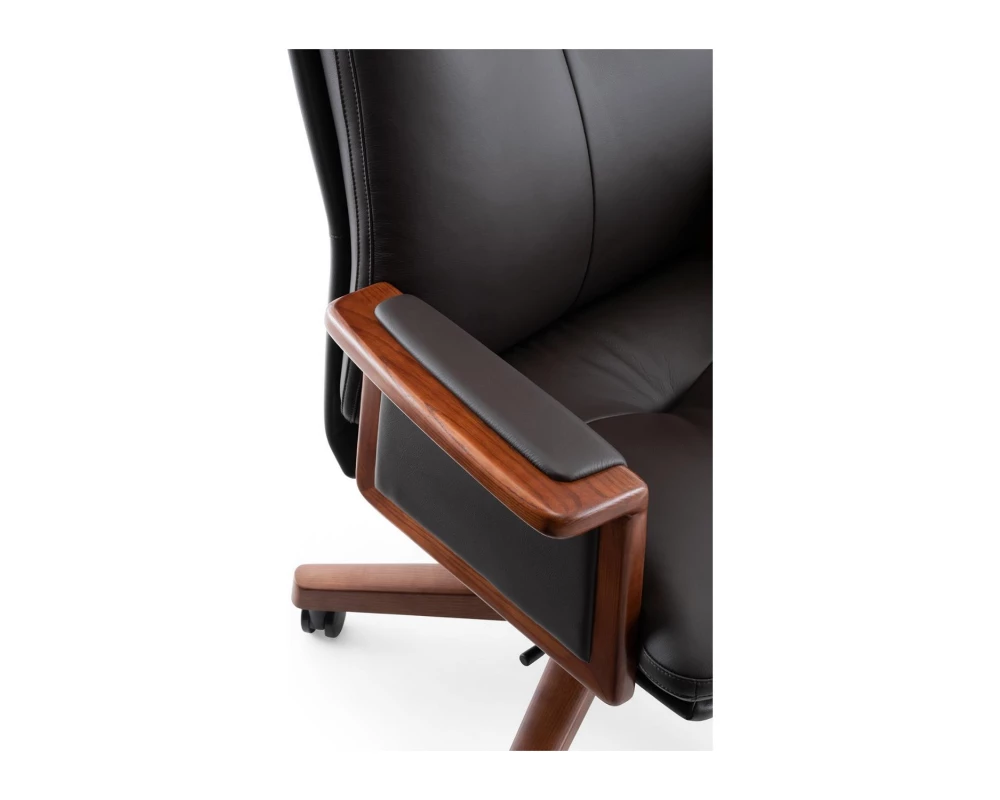 Кресло Norden Vivaldi Натуральная кожа, Черный